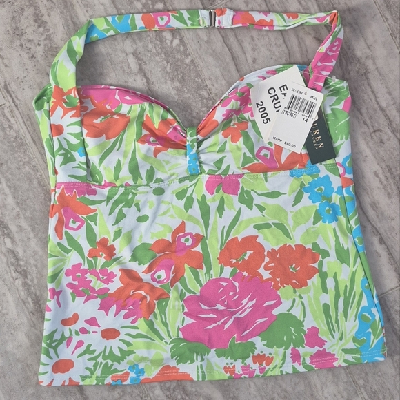 Ralph Lauren Other - Ralph Lauren Floral One Piece - Pink, Green, Orange